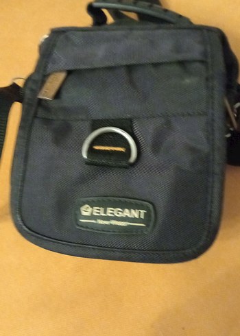 Siyah Minimalist Erkek Omuz Çantası - Görsel 6