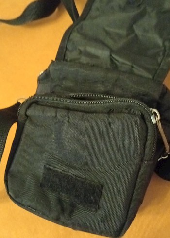 Siyah Minimalist Erkek Omuz Çantası - Görsel 4