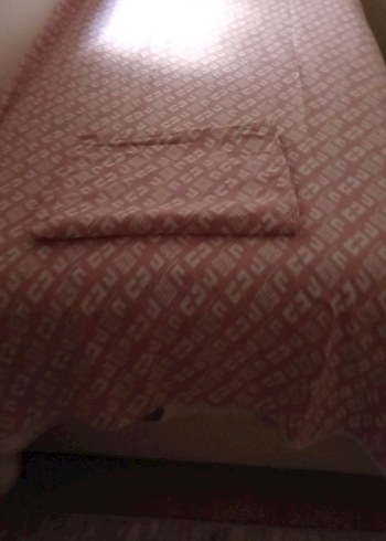 Pembe Baskılı Nevresim ve Çarşaf Takımı - Görsel 5