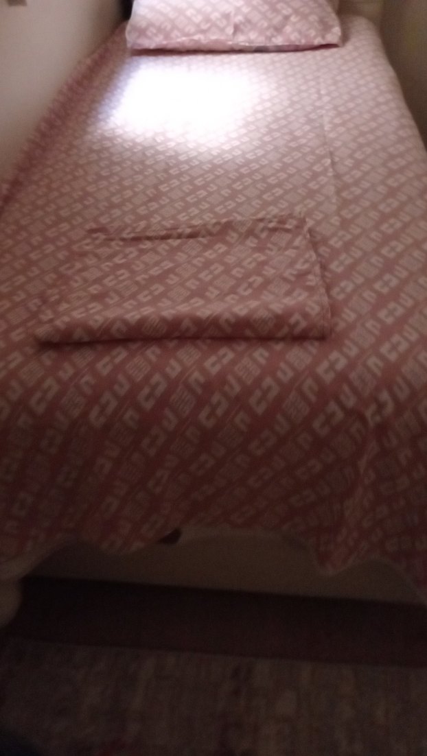 Pembe Baskılı Nevresim ve Çarşaf Takımı - Görsel 5