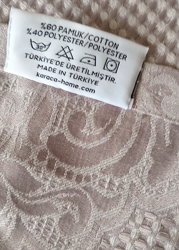 lila rengi Desenli cift kisilik pike Yatak Örtüsü - Görsel 5