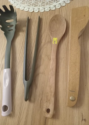 Gri ve Beyaz Mutfak Gereçleri Seti - Görsel 7