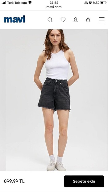 Mavi Jeans Kot şort