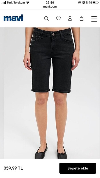 Mavi Jeans Kot şort