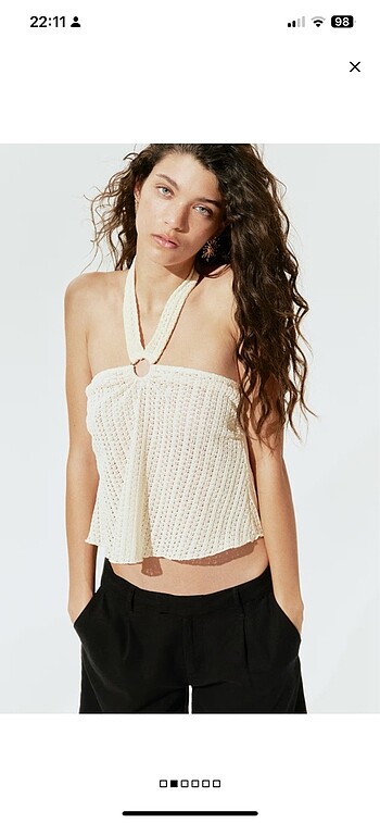 H&M Krem bluz