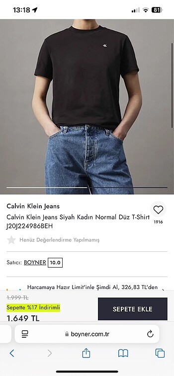 m Beden Siyah tişört