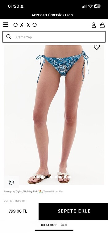 oxxo Bikini altı