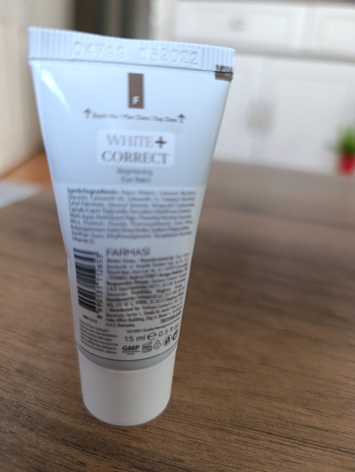 Farmasi Dr. C. Tuna White+ Correct Aydınlatıcı Göz Balsamı - Görsel 2