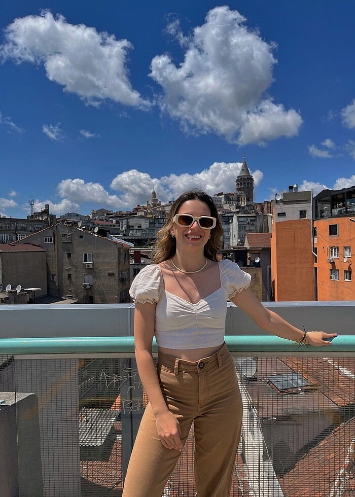 H&M Gabardin Pantolon - Görsel 3