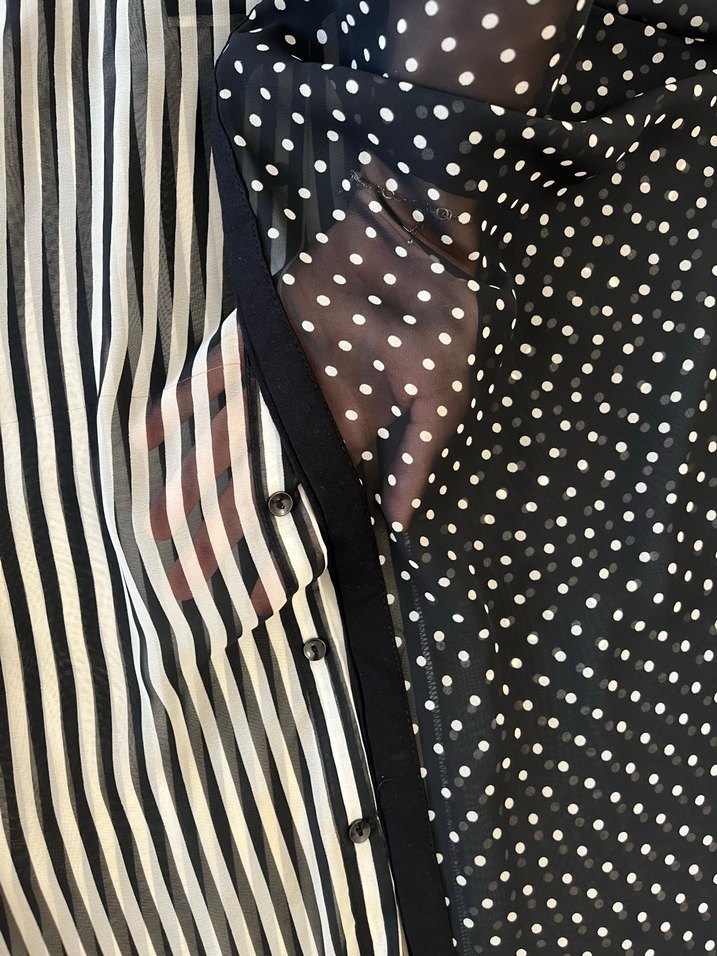 KADIN İNCİ YAKALI GÖMLEK - Görsel 5