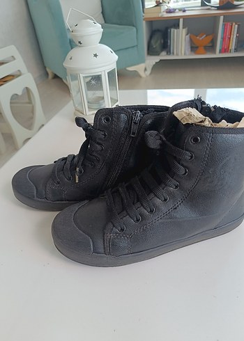 Gri kiz Çocuk Bağcıklı Kauçuk Bot - Görsel 8