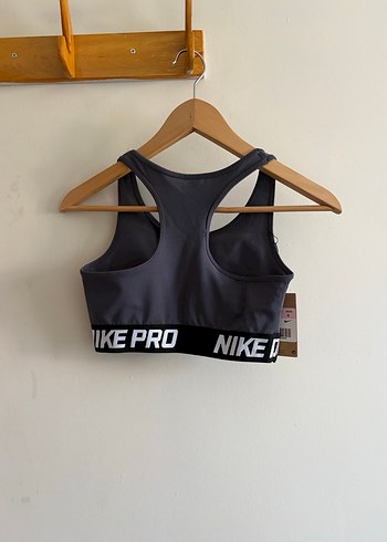 Yeni etiketli NikePro antrasit Spor Büstiyer - Görsel 4