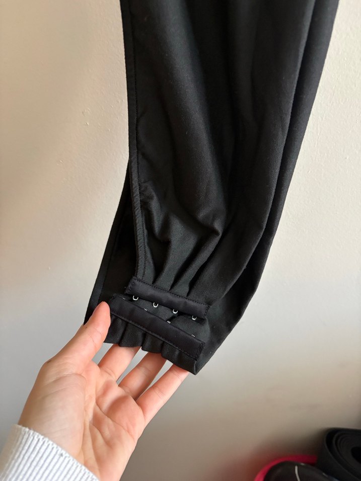 Siyah Drapeli Straplez Mini Bustiyer - Görsel 4