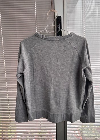 Mango Gri Uzun Kollu Kadın Sweatshirt