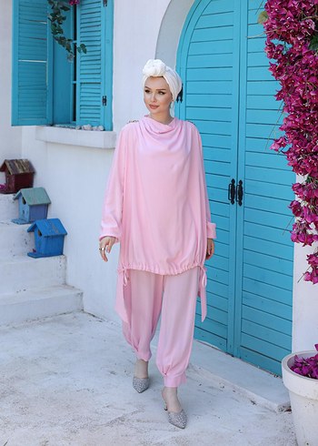 Uzun Kollu Salaş Tunik Takım - Görsel 3