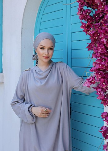 Uzun Kollu Salaş Tunik Takım - Görsel 4