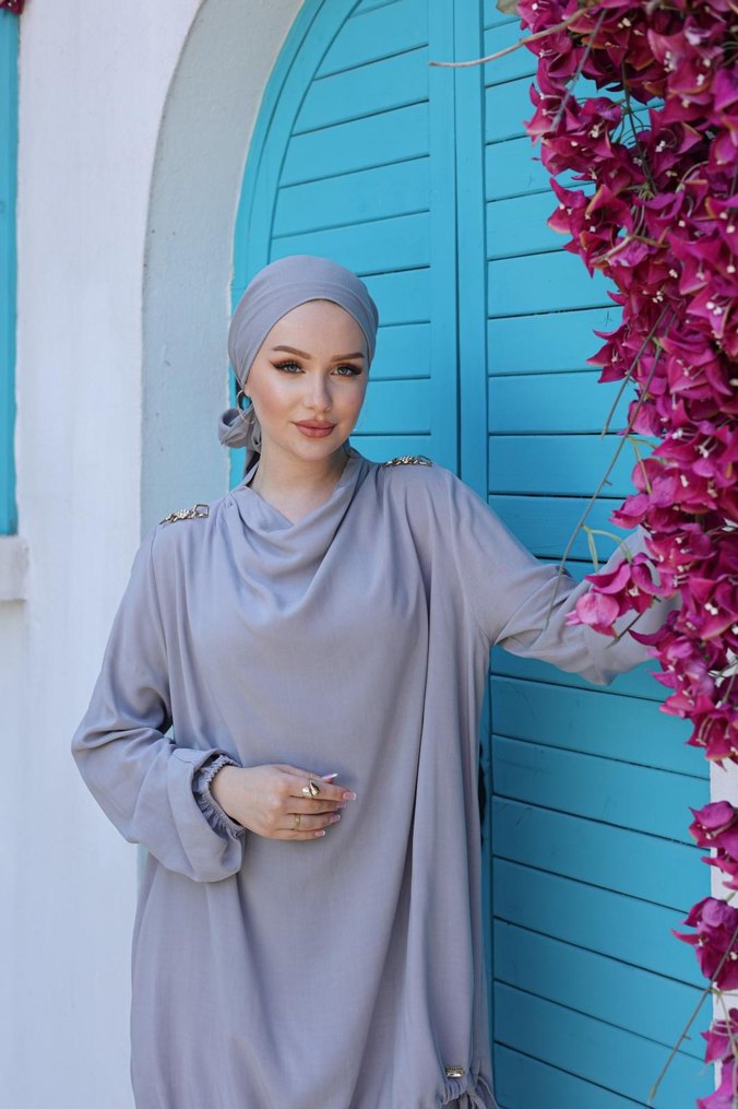 Uzun Kollu Salaş Tunik Takım - Görsel 4