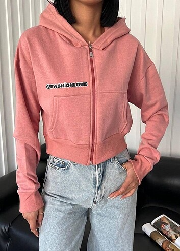 l Beden Crop Hırka