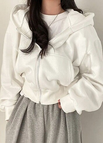 Crop Hırka