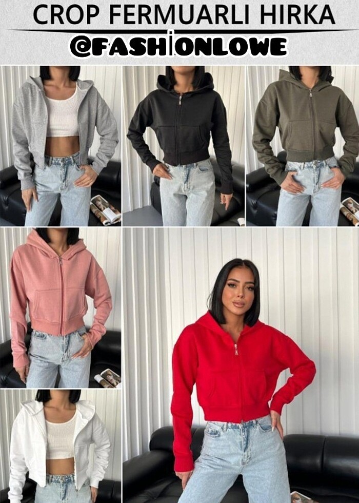 Crop Hırka - Görsel 2