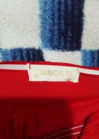 Kırmızı Bohem Uzun Elbise - Görsel 4