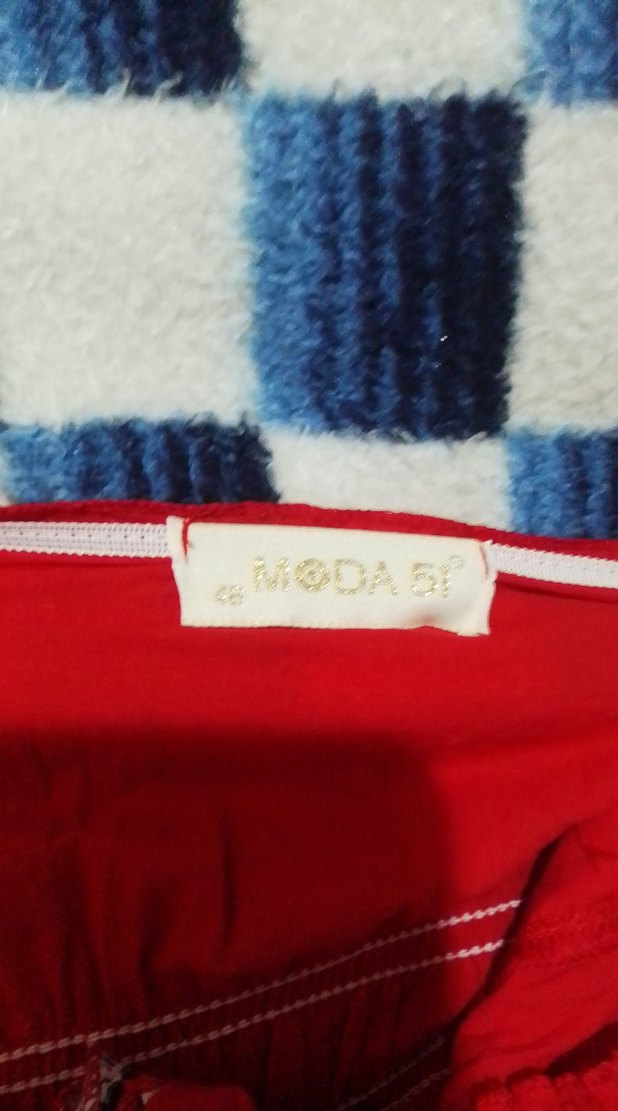 Kırmızı Bohem Uzun Elbise - Görsel 4