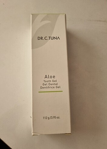 Dr C Tuna Aloe Diş Macunu Jel