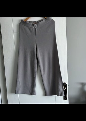 LC Waikiki Gri Triko Kadın Pantolon - Görsel 3