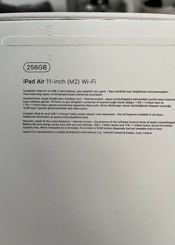 İpad air M2 işlemcili 11 inç 256gb - Görsel 10