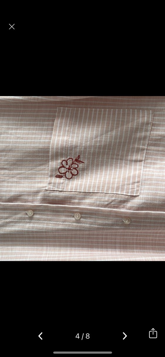 Pembe Uzun Kollu Gömlek - Görsel 4