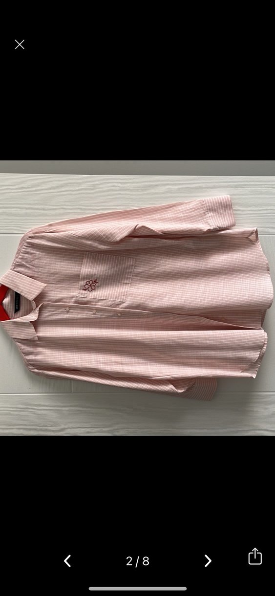 Pembe Uzun Kollu Gömlek - Görsel 3