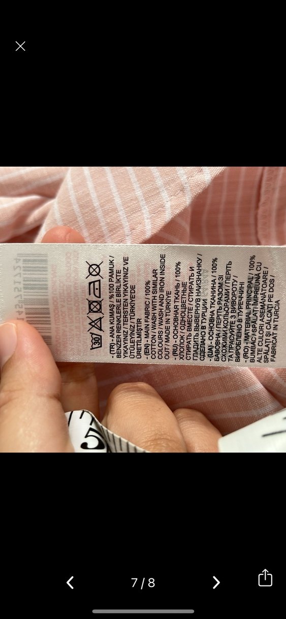 Pembe Uzun Kollu Gömlek - Görsel 5