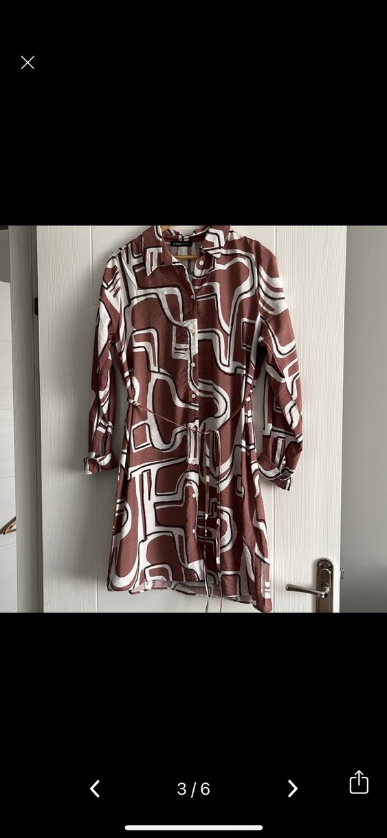 Mercan renk Bağcıklı  Tunik - Görsel 3