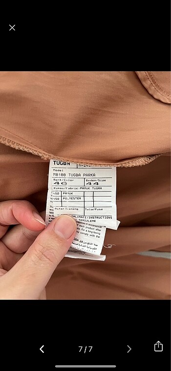 Tuğba trençkot - Görsel 7