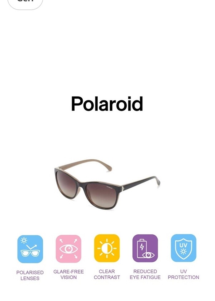 Polaroid güneş gözlüğü - Görsel 3