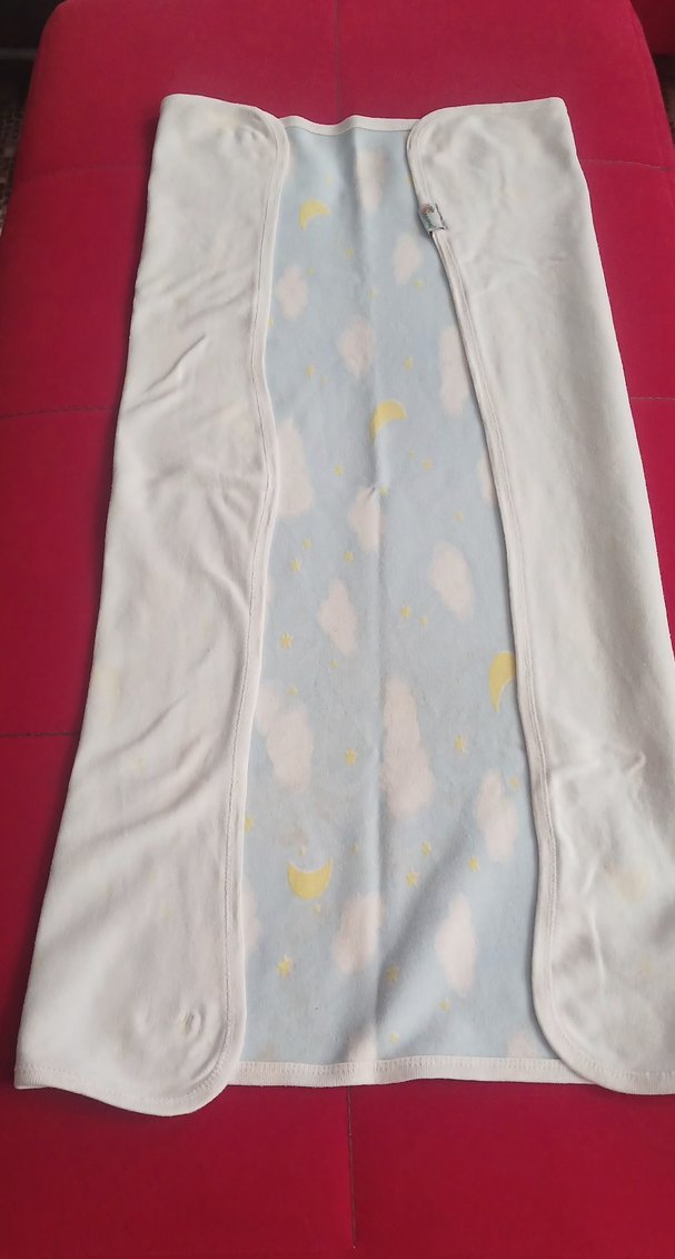 Bebek battaniyesi Pastel Bulut Desenli - Görsel 2