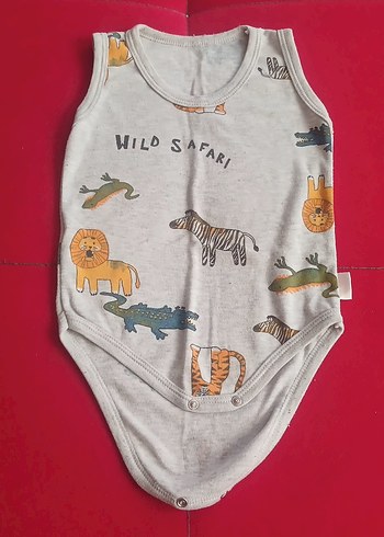 3 adet hello baby Bebek Askılı Body - Görsel 2