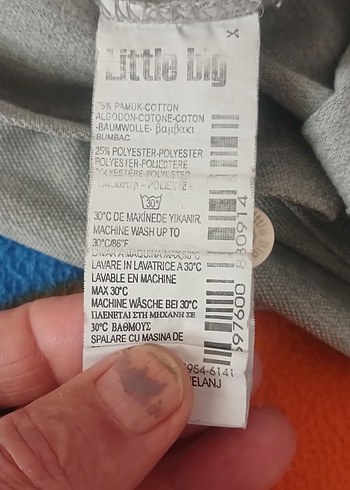 Gri Erkek Keten Polo Tişört - Görsel 3