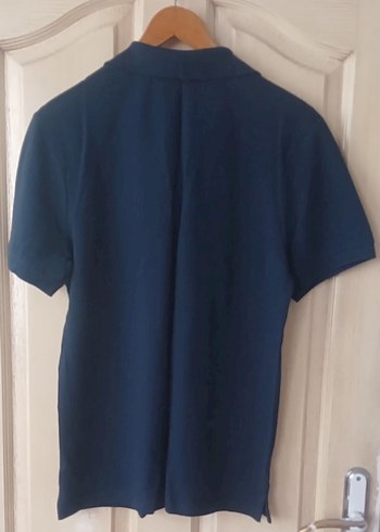 Erkek Lacivert Denim Polo Tişört - Görsel 2