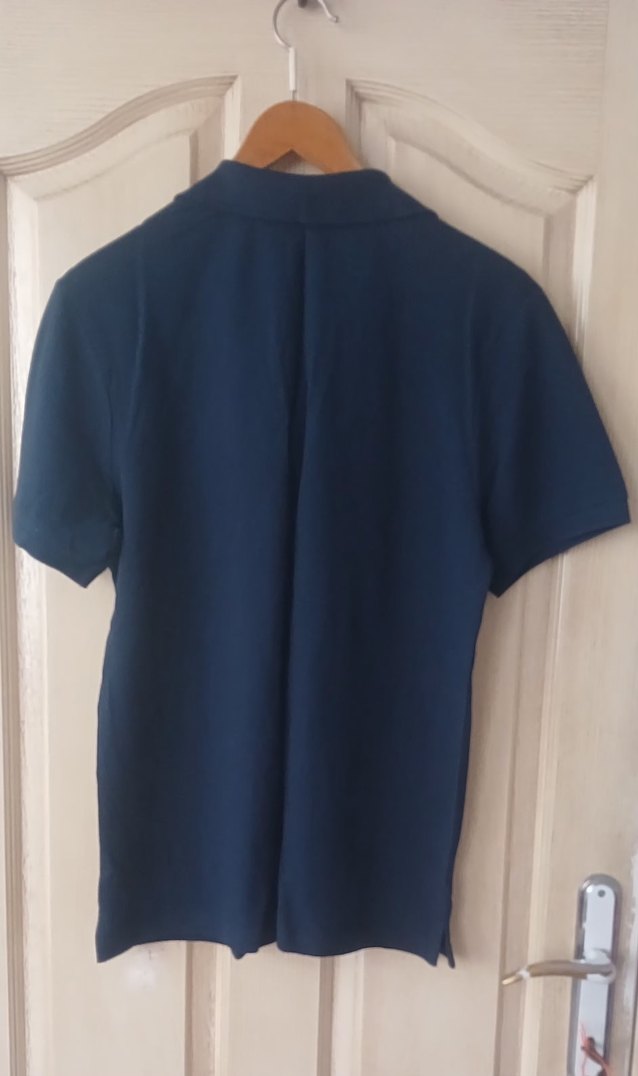 Erkek Lacivert Denim Polo Tişört - Görsel 2