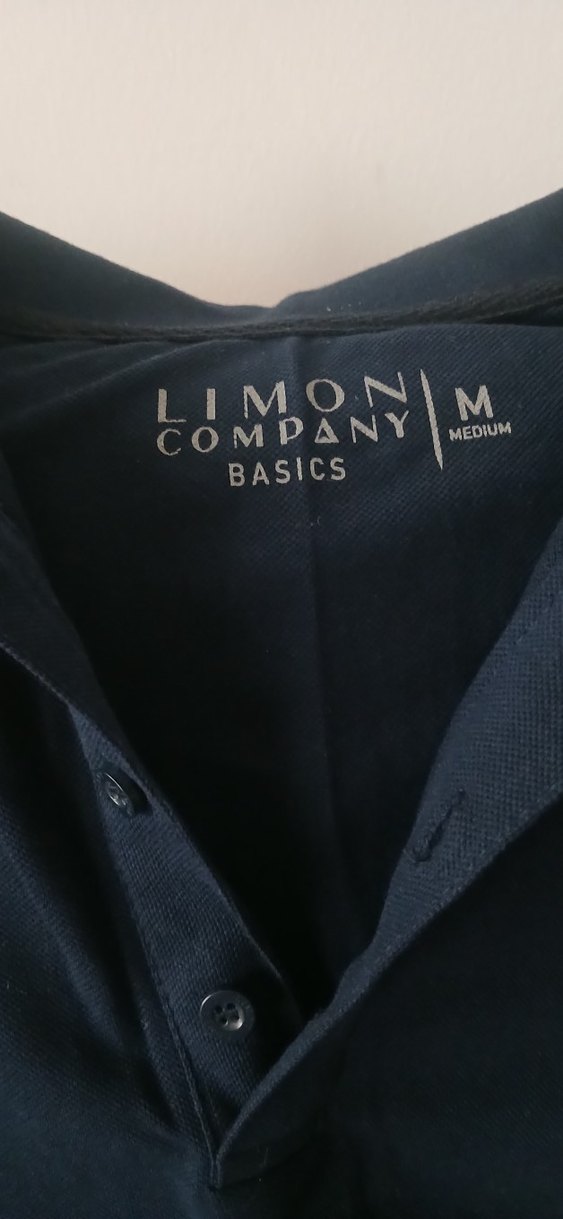 Erkek Lacivert Denim Polo Tişört - Görsel 3