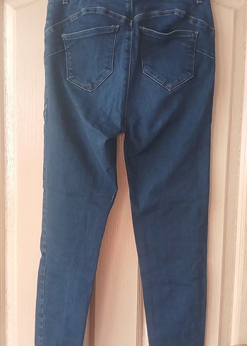 Lacivert  Midi Boy Denim Pantolon - Görsel 2