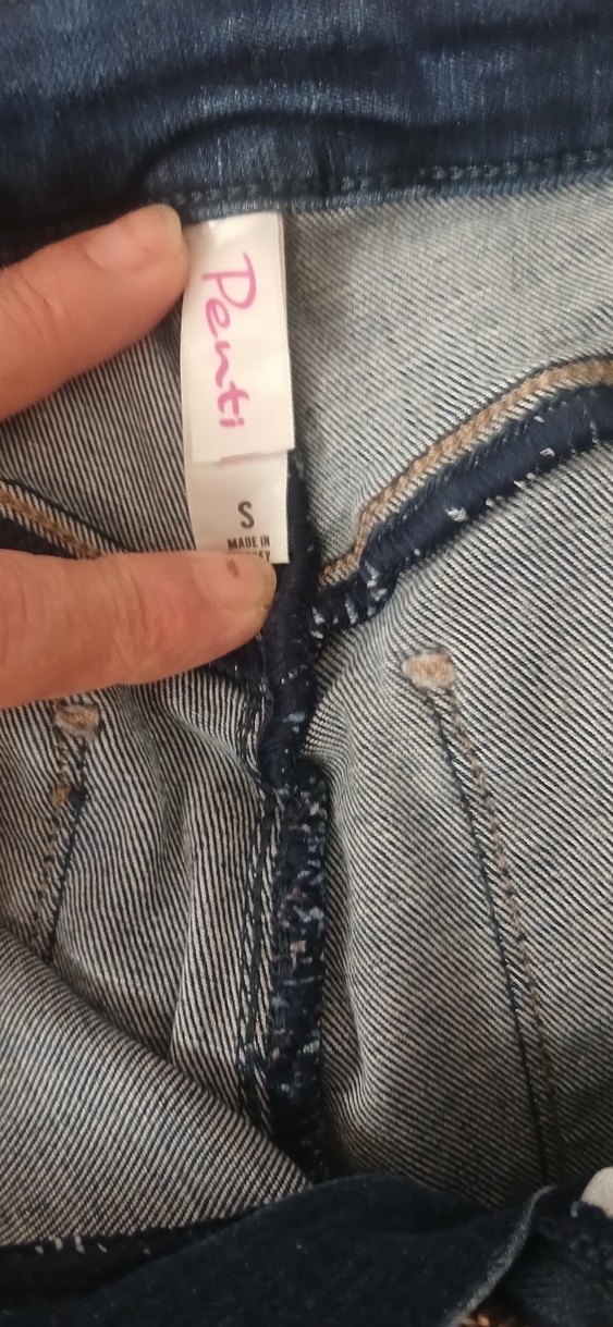 Lacivert  Midi Boy Denim Pantolon - Görsel 3