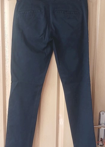 Erkek Lacivert Denim Pantolon Regular Fit - Görsel 2