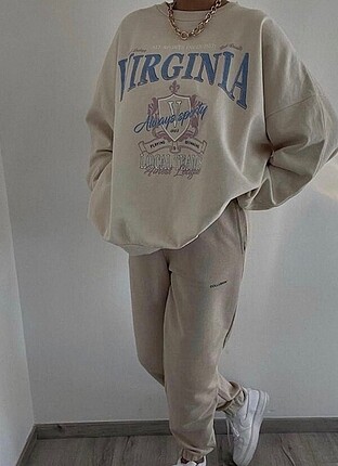 Y2k Virginia oversize sweatshirt