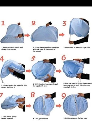 Çiçek Desenli Bebek Uyku Filesi - Görsel 4