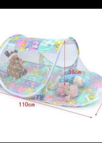 Çiçek Desenli Bebek Uyku Filesi - Görsel 3