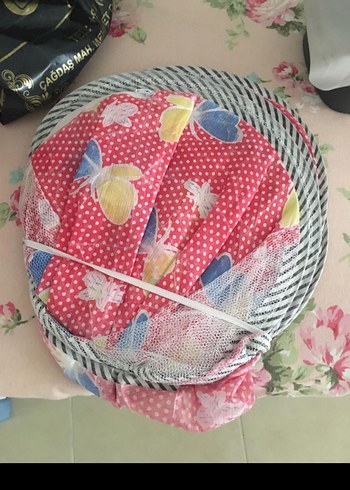 Çiçek Desenli Bebek Uyku Filesi - Görsel 5