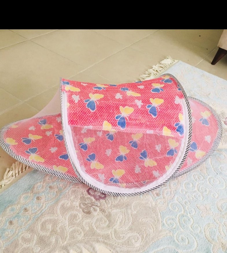 Çiçek Desenli Bebek Uyku Filesi - Görsel 2