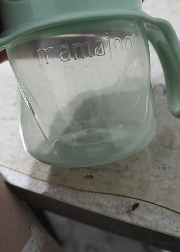 Yeşil Pastel Bebek Biberonu - Görsel 2